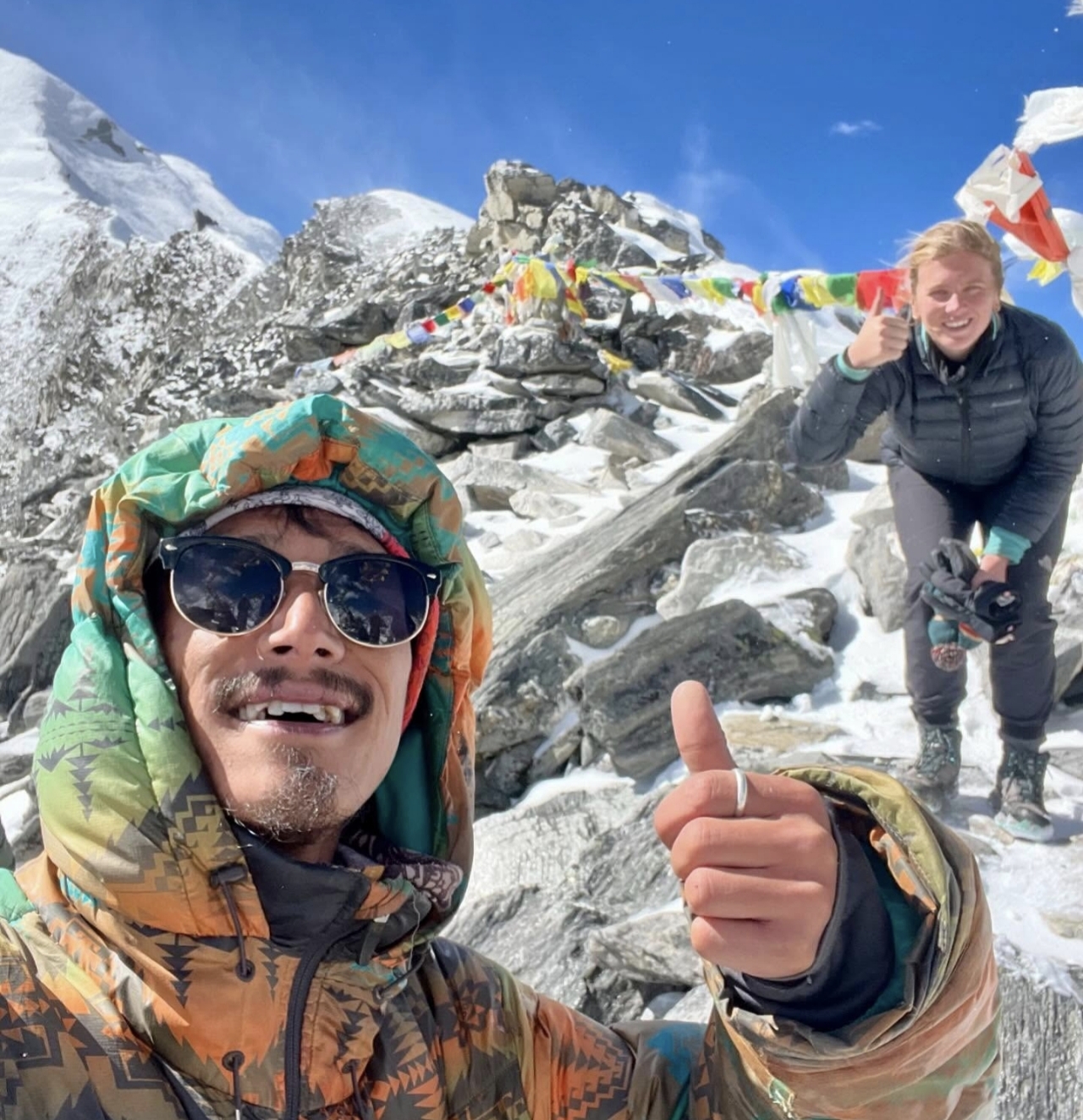 Chhukung to Kongma la pass / lobuche 4800 M - 5,535 m