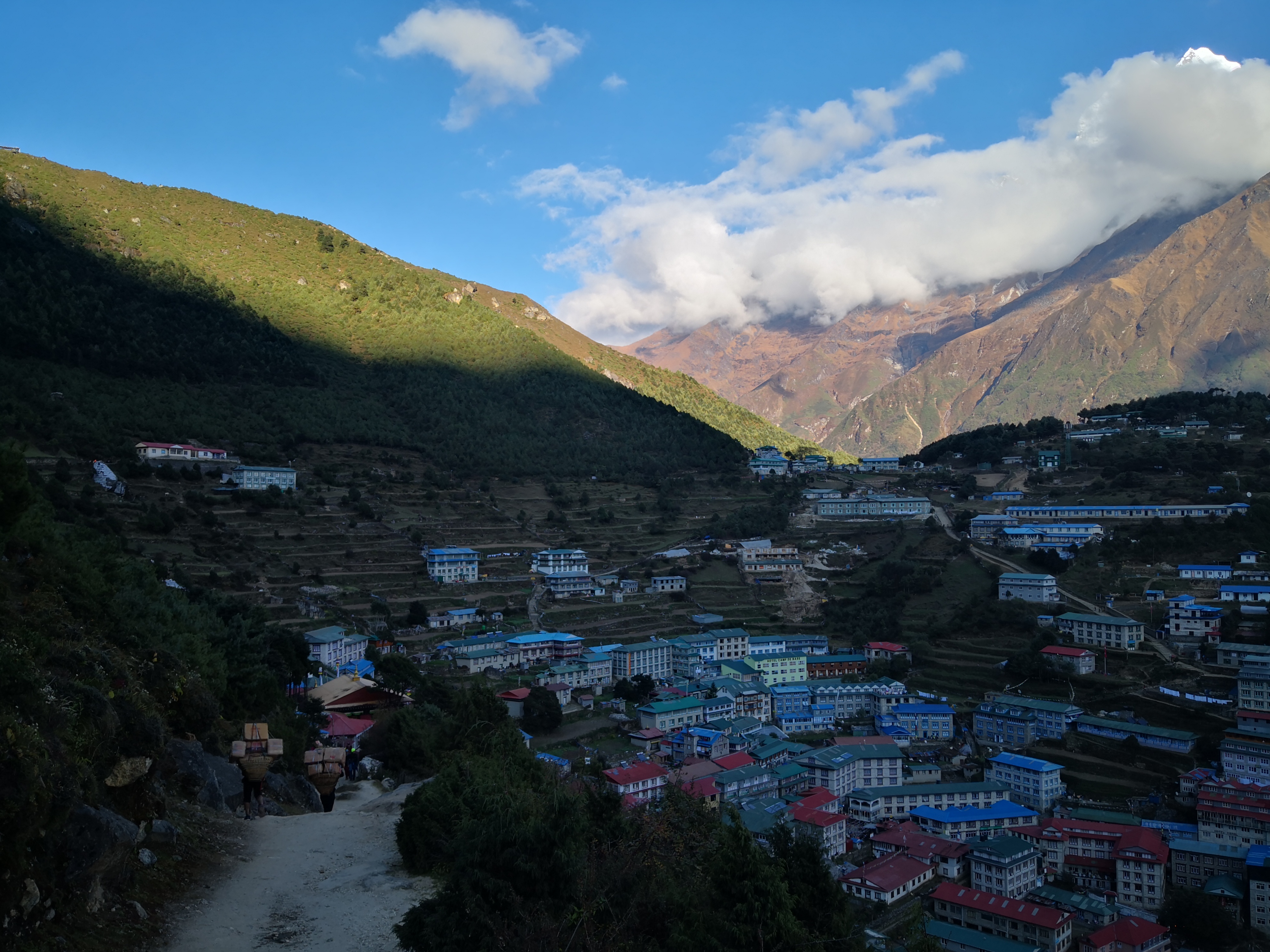 Lungden to Namche bazar - 3,445 m
