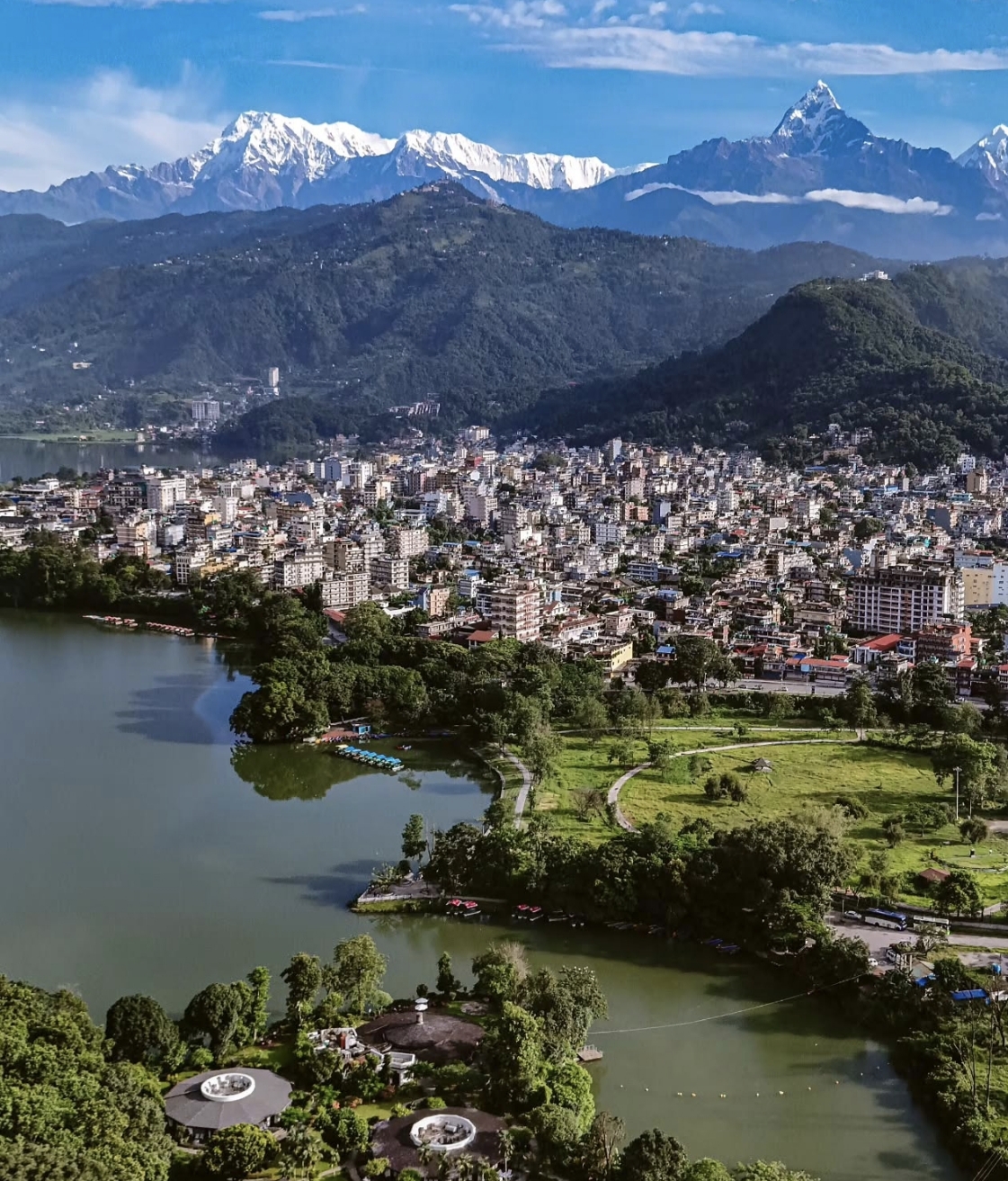 Kathmandu to pokhara - 860 m