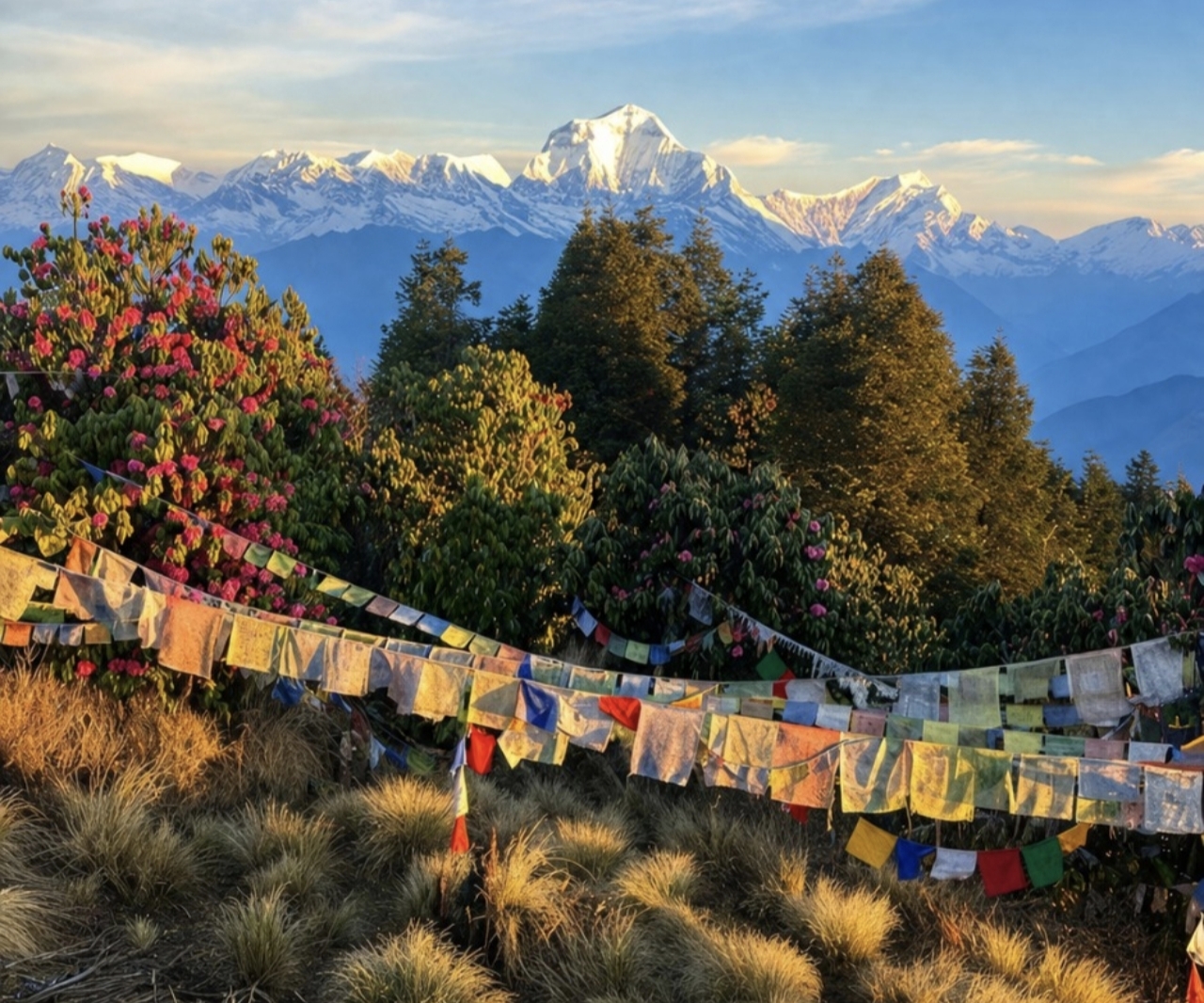 Pokhara to ghorepani - 2,870 m