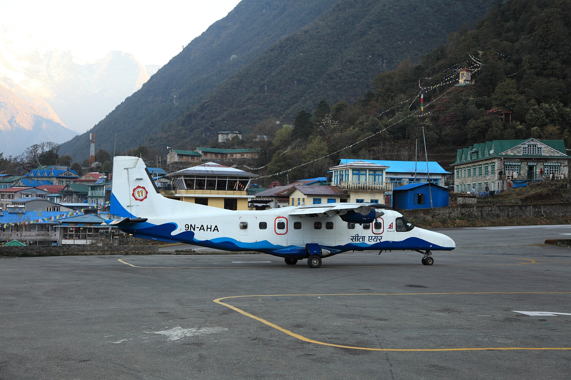 Fly to Lukla, trek to Phakding - 2,610 m